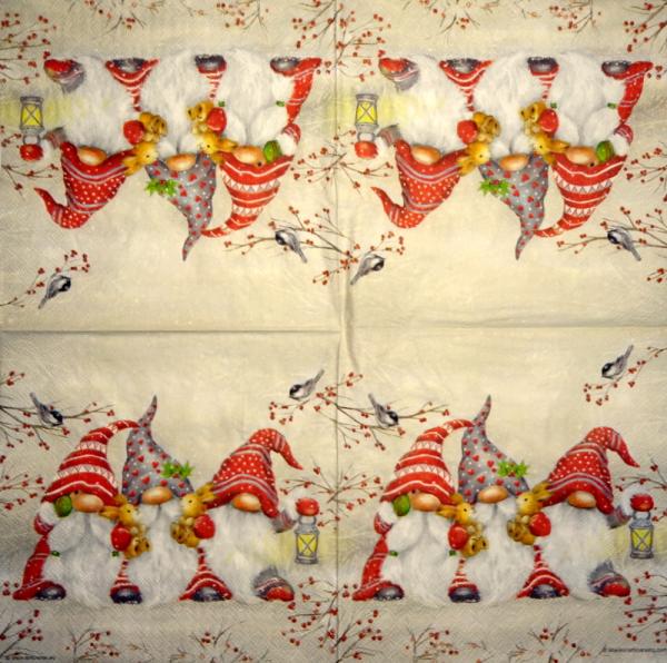 034 Dwarfs - 3-ply - Poortvliet 2001